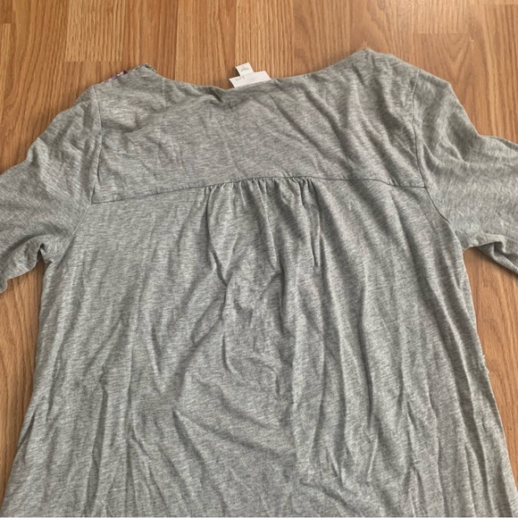 J Jill Women’s Top Floral 3/4 Sleeve Size Small - Picture 5 of 11